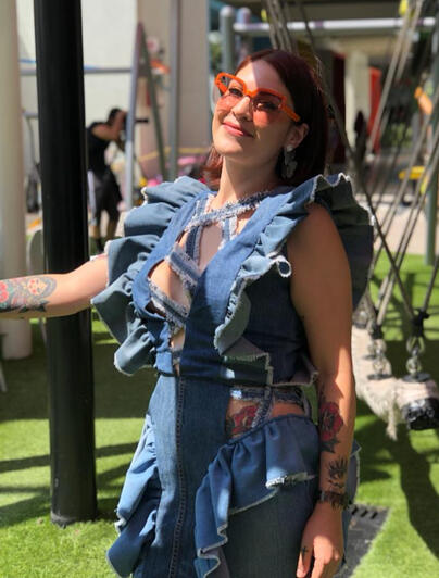 Diseño para el concurso Recicla tus jeans